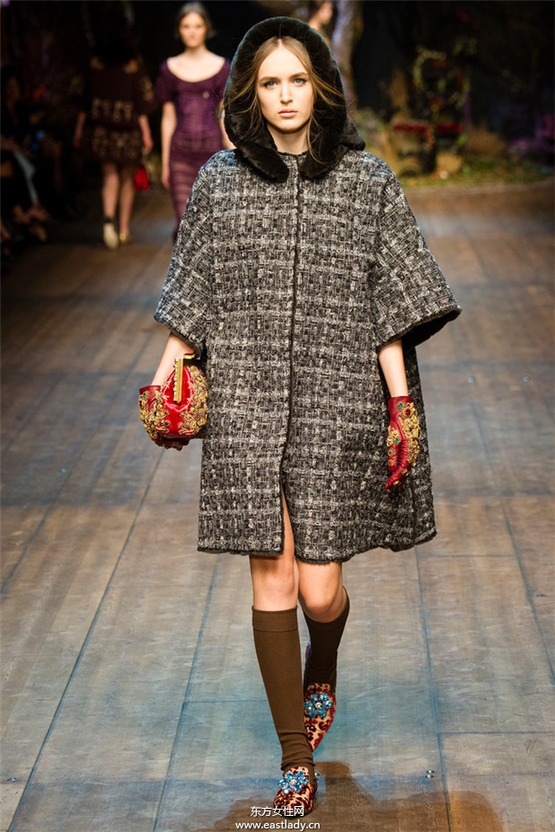 Dolce & Gabbana米蘭時裝周2014秋冬新品發(fā)布