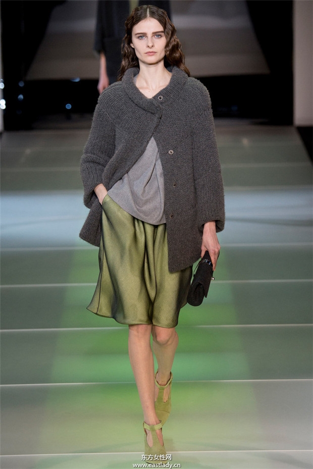 Giorgio Armani米蘭時(shí)裝周2014秋冬新品發(fā)布