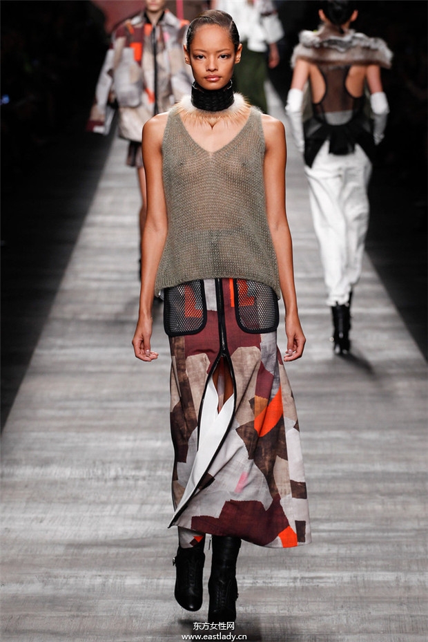 Fendi米蘭時裝周2014秋冬新品發(fā)布