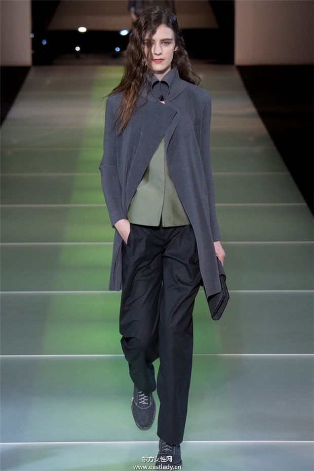 Giorgio Armani米蘭時(shí)裝周2014秋冬新品發(fā)布