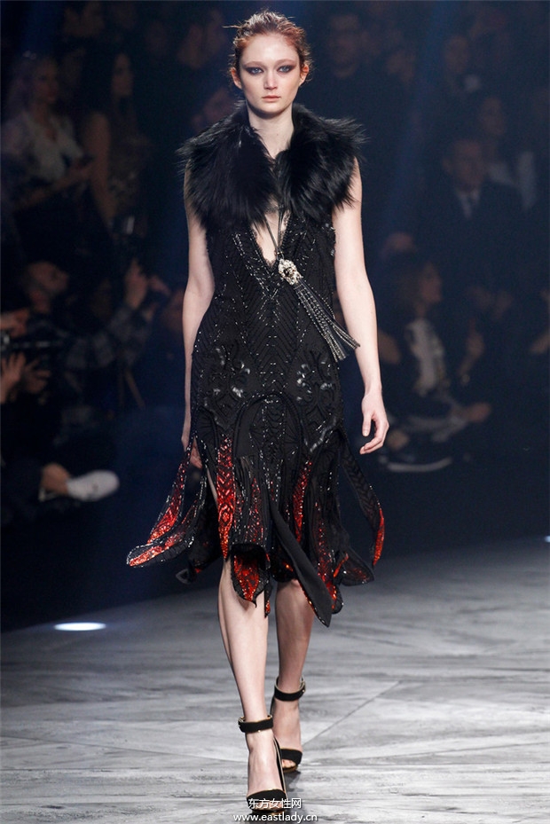 Roberto Cavalli米蘭時裝周2014秋冬新品發(fā)布