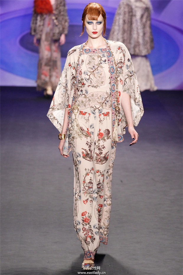 Anna Sui紐約時(shí)裝周2014秋冬新品發(fā)布