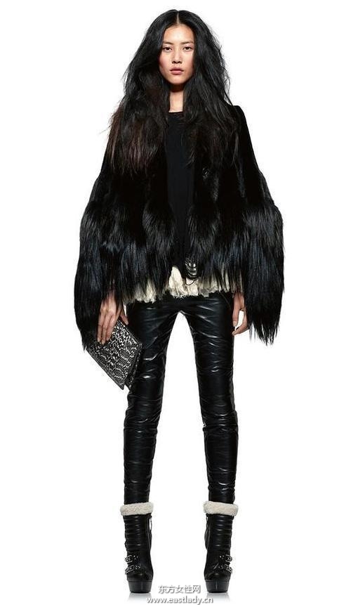 Alexander Mcqueen 2014秋冬女裝流行大片