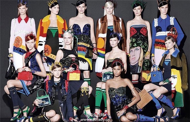普拉達(dá)(Prada)2014春夏女裝廣告大片