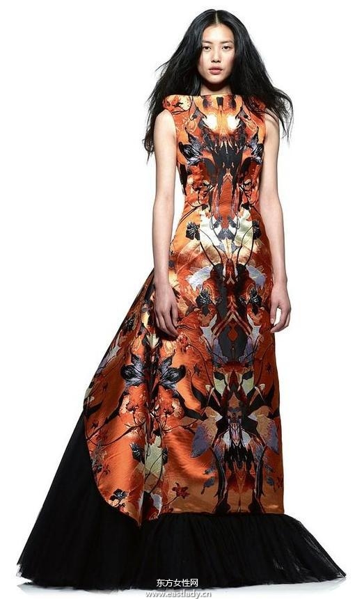 Alexander Mcqueen 2014秋冬女裝流行大片