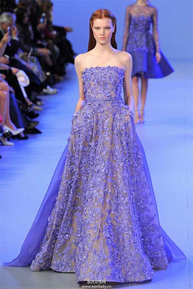 Elie Saab 2014巴黎春夏高級定制時裝秀