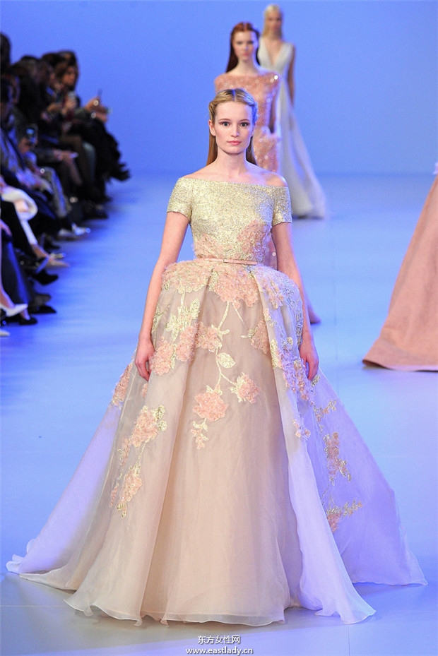 Elie Saab 2014巴黎春夏高級定制時裝秀