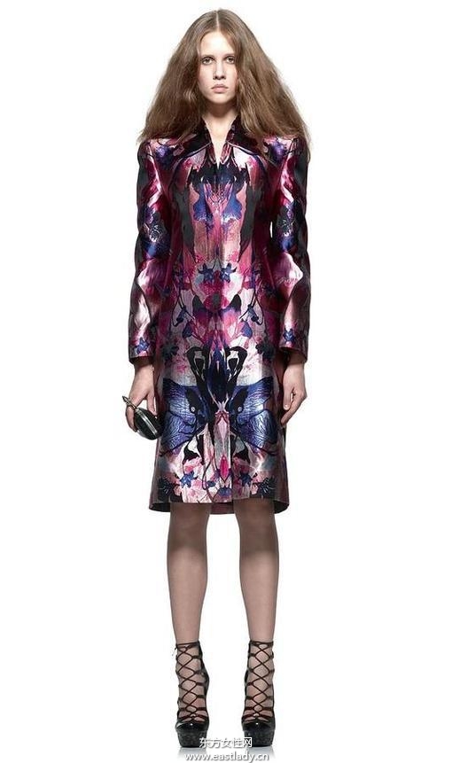 Alexander Mcqueen 2014秋冬女裝流行大片