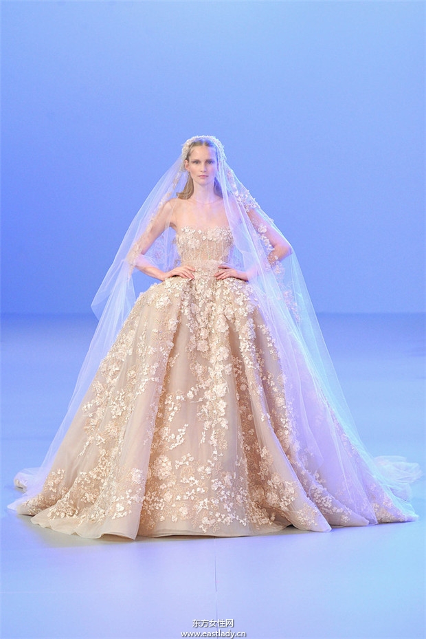 Elie Saab 2014巴黎春夏高級定制時裝秀