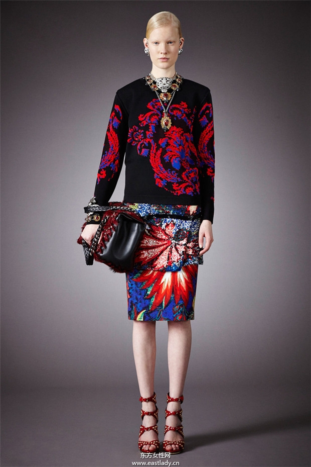 Roberto Cavalli 2014早秋流行女裝時(shí)尚大片