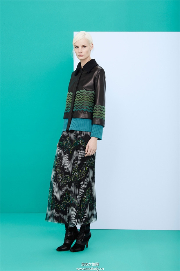 Missoni 2014早秋女裝流行服飾時(shí)尚大片