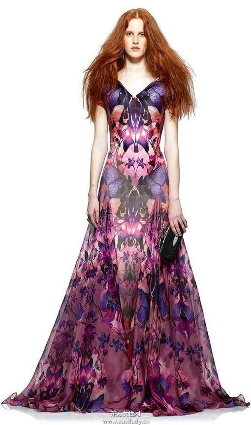 Alexander Mcqueen 2014秋冬女裝流行大片