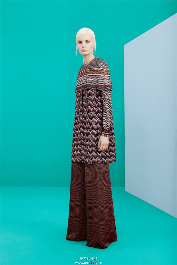 Missoni 2014早秋女裝流行服飾時(shí)尚大片
