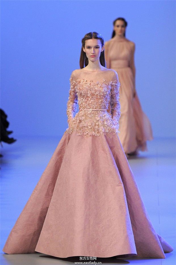 Elie Saab 2014巴黎春夏高級定制時裝秀
