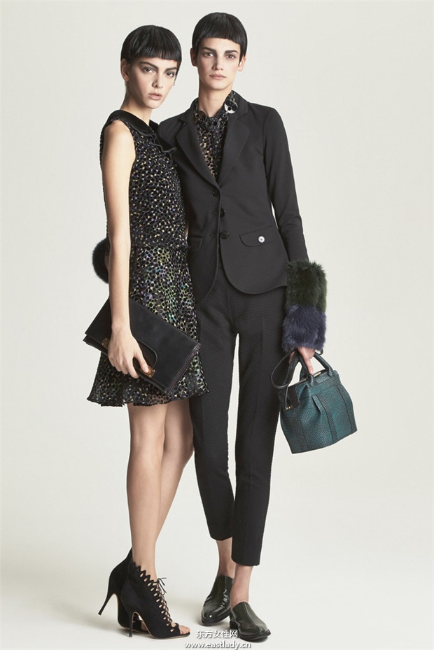 Emporio Armani 2014早秋女裝流行服飾時尚大片