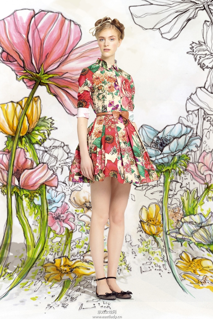 Red Valentino 2014春夏流行服飾時(shí)尚大片