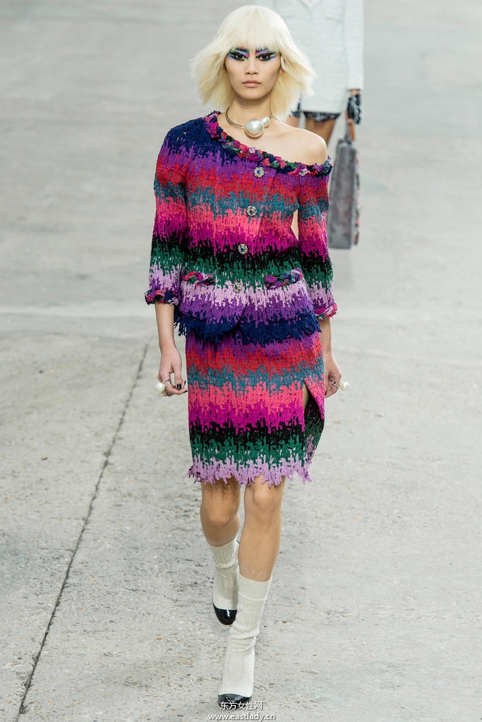 Chanel（香奈兒）巴黎2014春夏流行服飾時(shí)尚大片