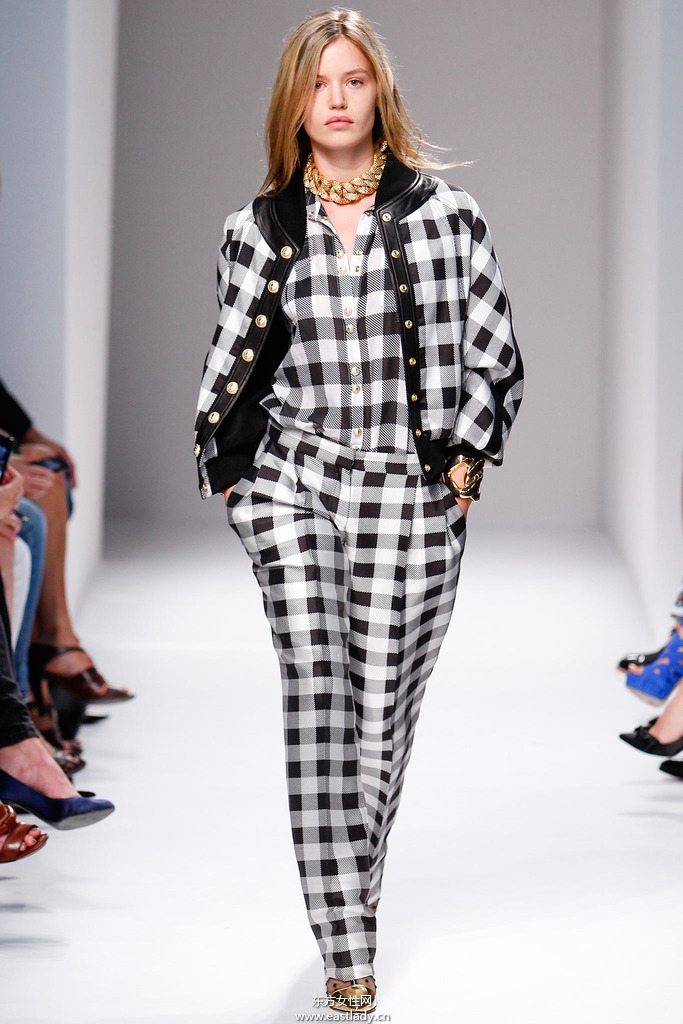Balmain(巴爾曼)2014春夏流行服飾時尚大片