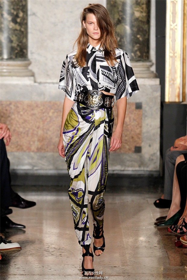 Emilio Pucci 米蘭時裝周2014春夏流行服飾時尚大片