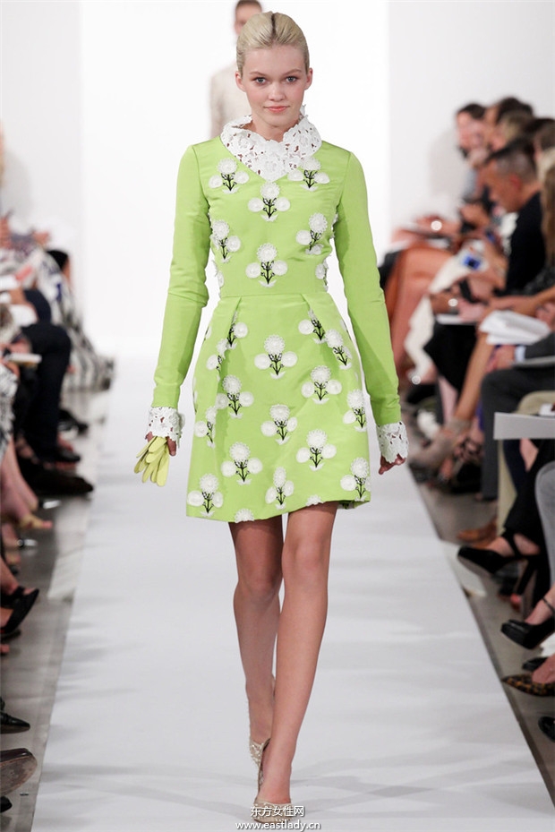 Oscar de la Renta 2014春夏流行服飾時尚大片