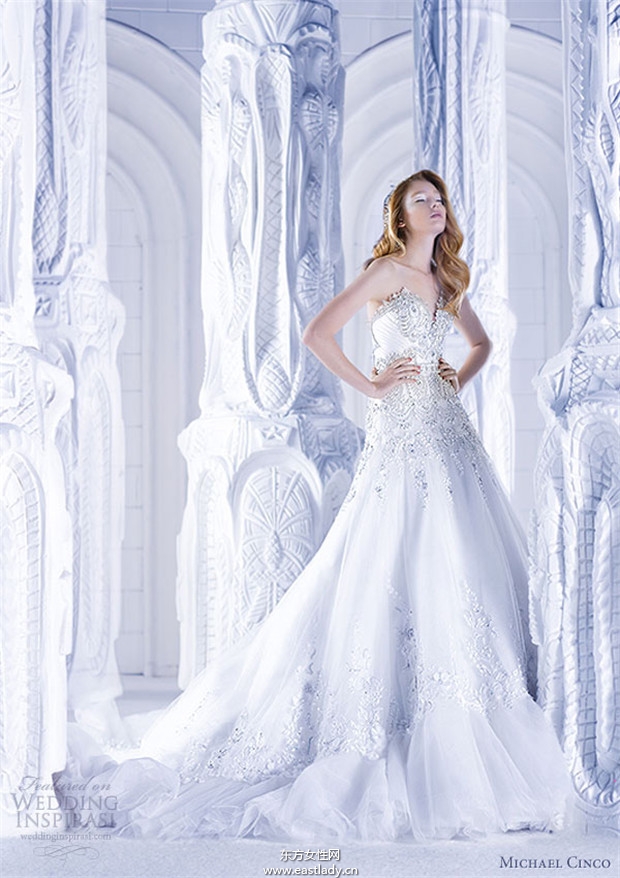 Michael Cinco 2013新款婚紗禮服系列