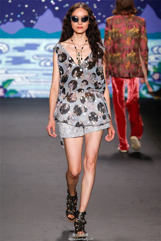 Anna Sui 2014春夏流行服飾時尚大片