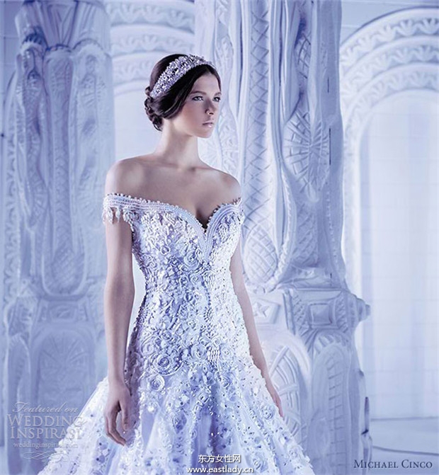 Michael Cinco 2013新款婚紗禮服系列