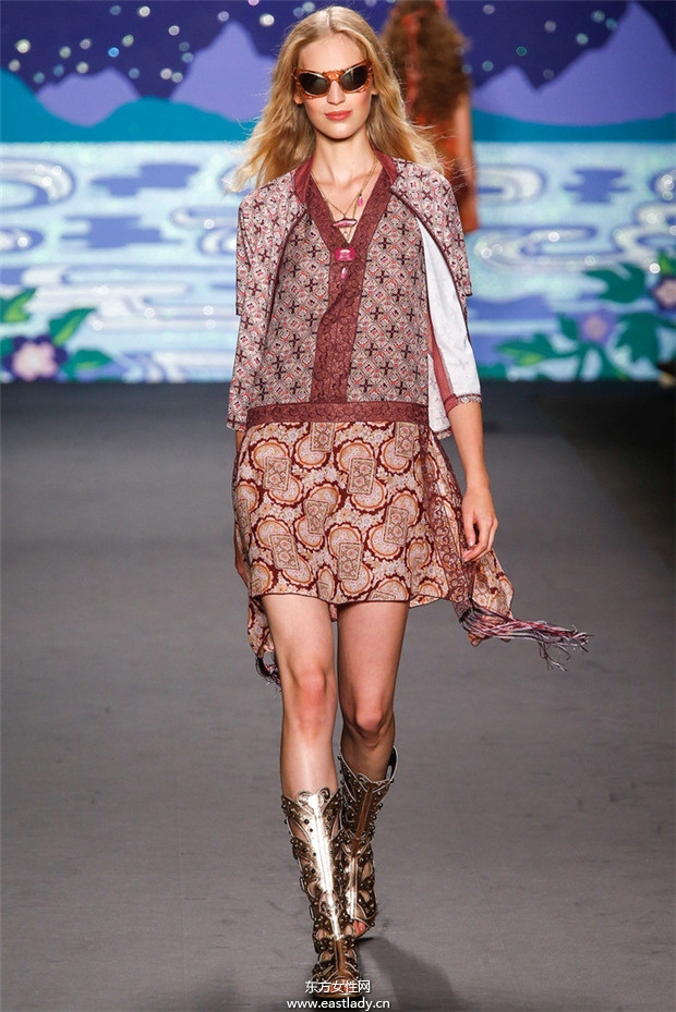 Anna Sui 2014春夏流行服飾時尚大片