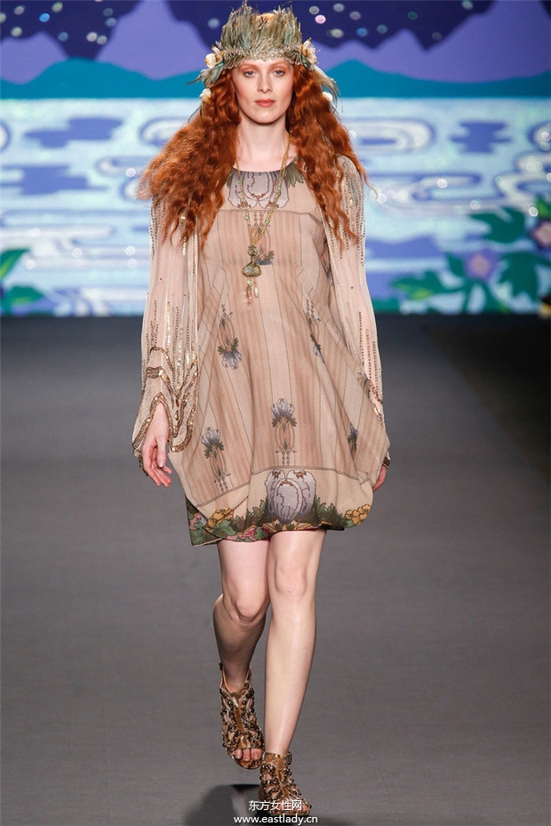 Anna Sui 2014春夏流行服飾時尚大片
