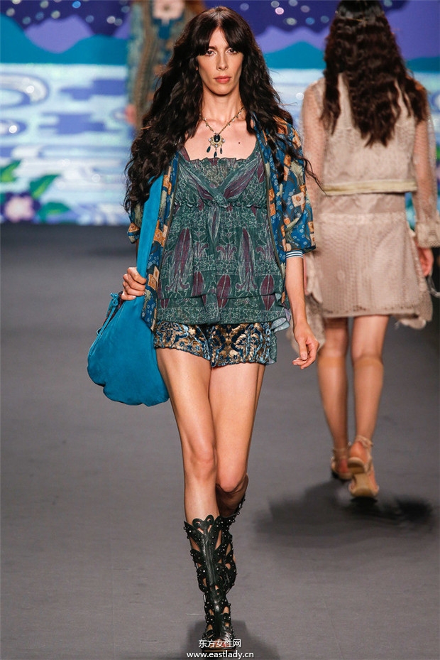 Anna Sui 2014春夏流行服飾時尚大片