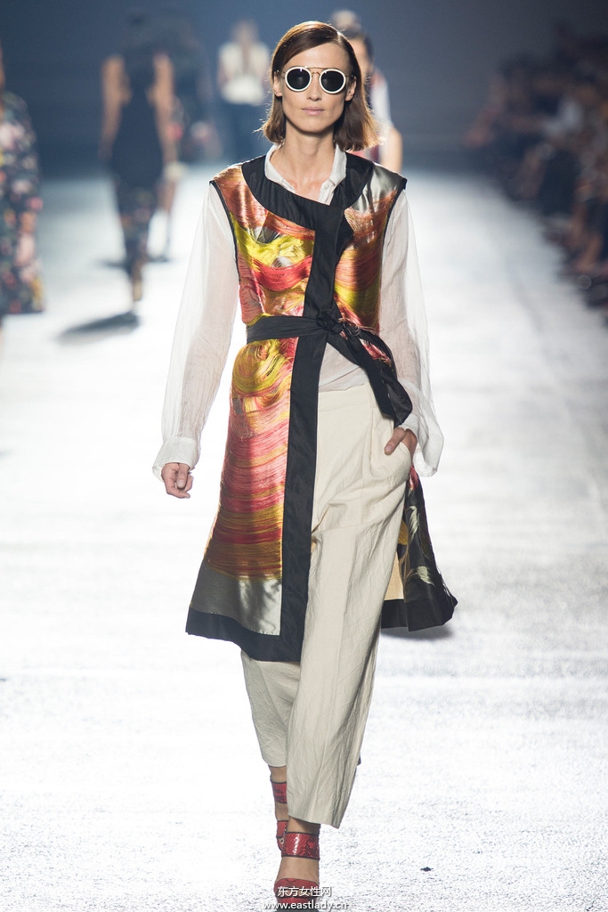 Dries Van Noten巴黎時裝周2014春夏流行服飾時尚大片