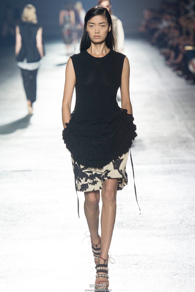 Dries Van Noten巴黎時裝周2014春夏流行服飾時尚大片