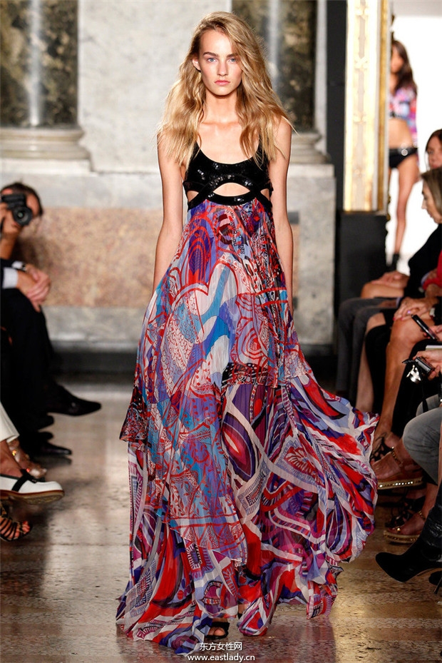 Emilio Pucci 米蘭時裝周2014春夏流行服飾時尚大片
