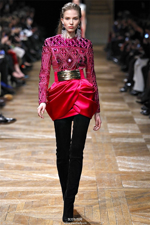 Balmain 2013秋冬流行服飾時(shí)尚大片