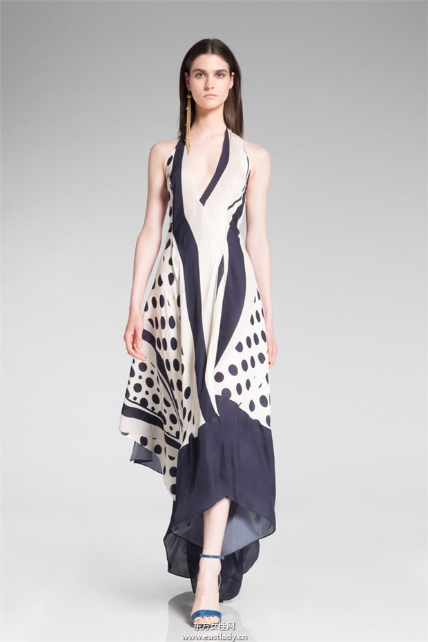 Donna Karan 2014服裝早春度假系列鑒賞