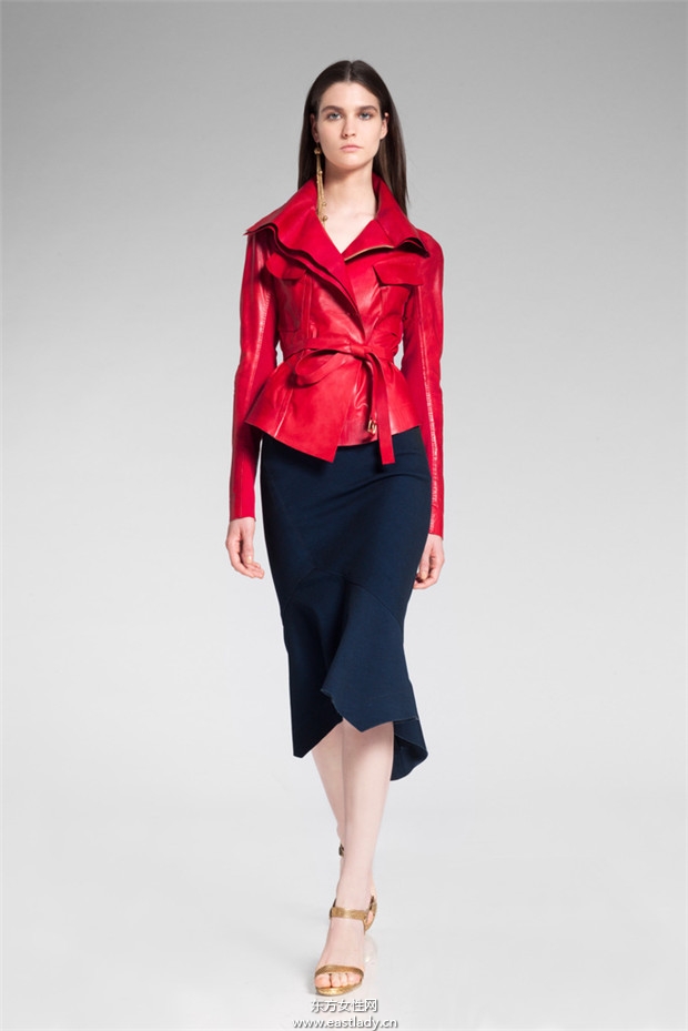 Donna Karan 2014服裝早春度假系列鑒賞