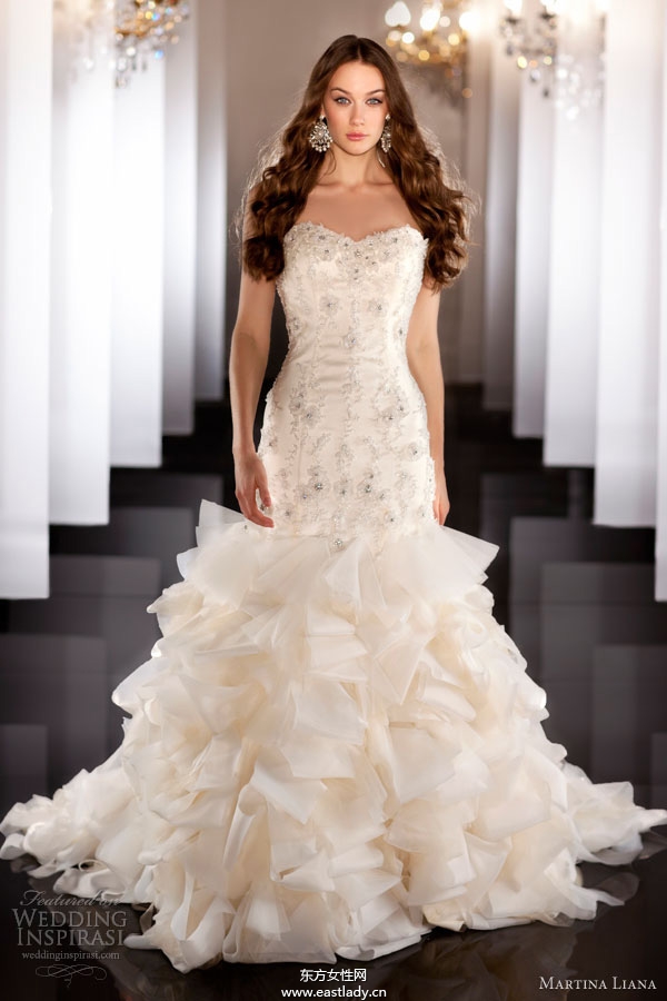 Martina Liana 2013秋冬婚紗禮服系列欣賞(圖片)