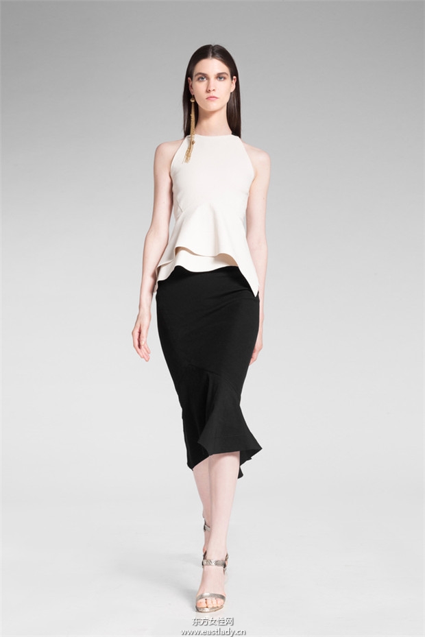 Donna Karan 2014服裝早春度假系列鑒賞