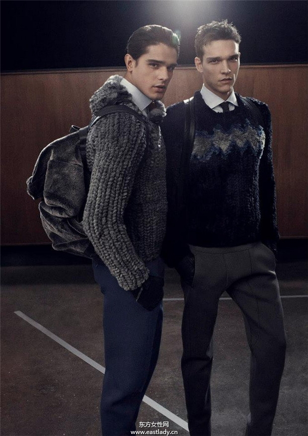 Emporio Armani 2013秋冬服裝時尚大片