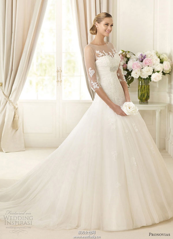 Pronovias 2013秋冬婚紗禮服系列欣賞