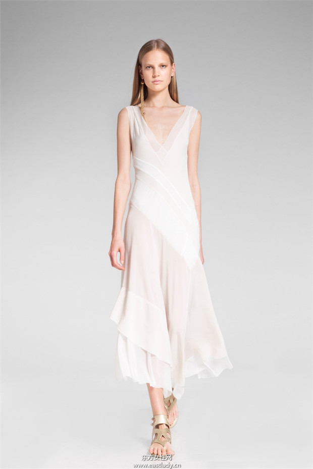 Donna Karan 2014服裝早春度假系列鑒賞