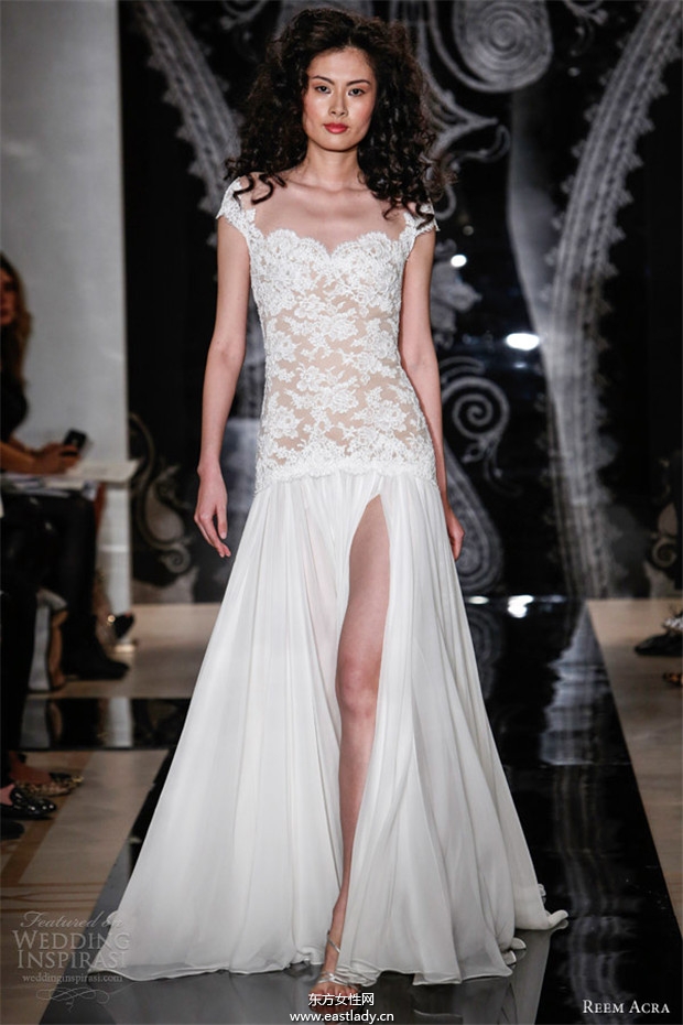 Reem Acra 2014婚紗禮服系列欣賞(圖片)