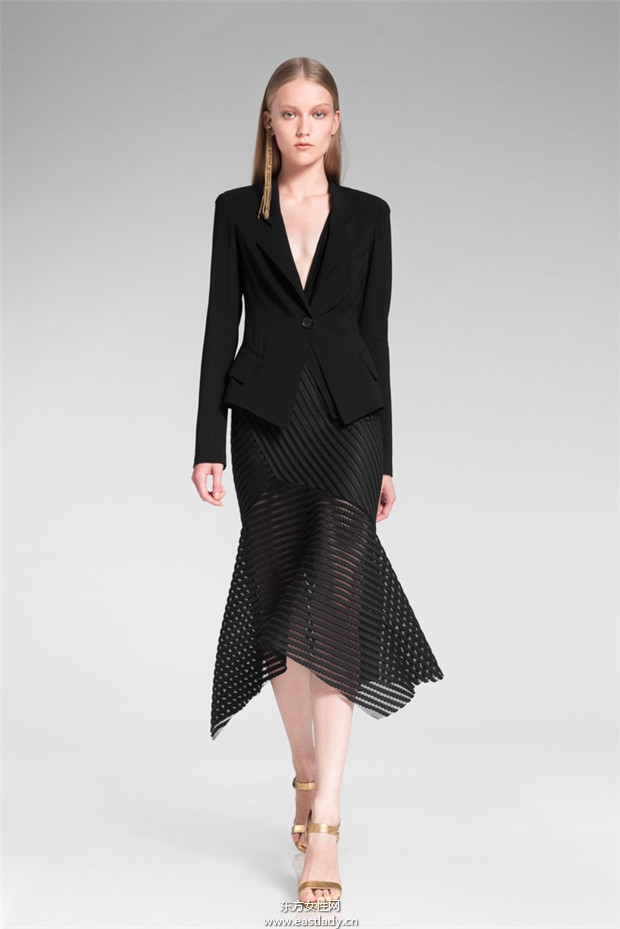 Donna Karan 2014服裝早春度假系列鑒賞