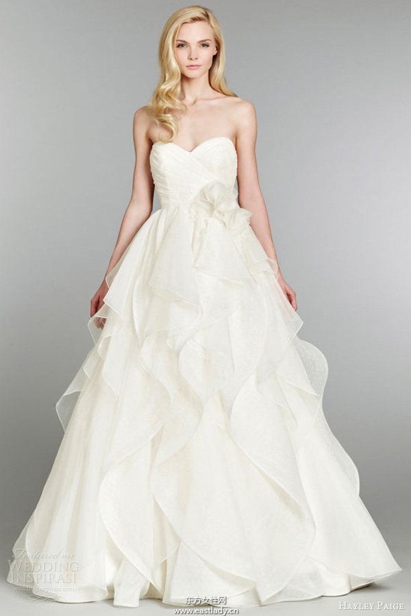 Hayley Paige 2013秋冬婚紗禮服系列欣賞(圖片)
