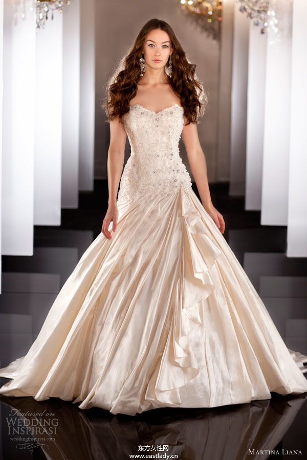 Martina Liana 2013秋冬婚紗禮服系列欣賞(圖片)