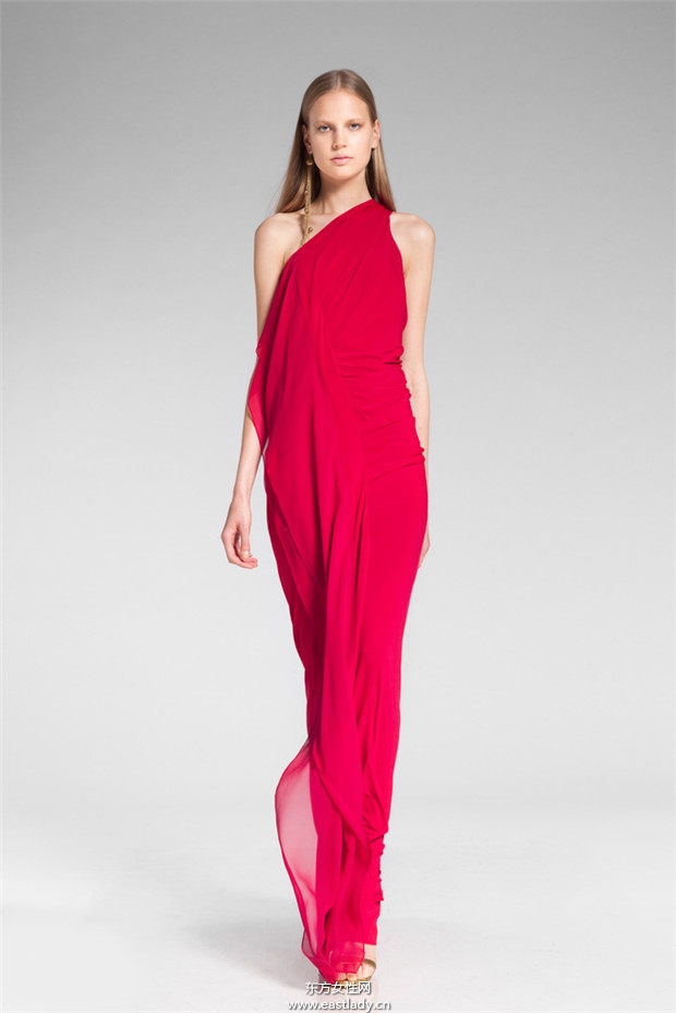 Donna Karan 2014服裝早春度假系列鑒賞