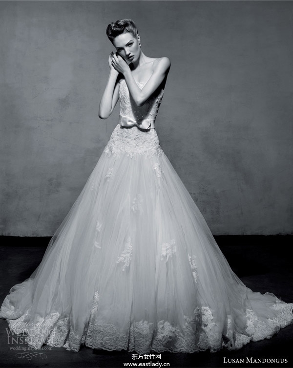 Lusan Mandongus 2013全新婚紗系列