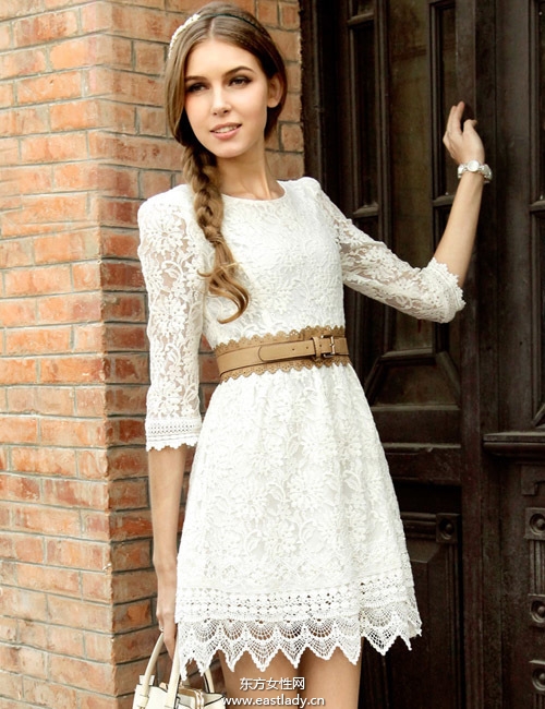 初春時尚連衣裙甜美溫婉精致出彩