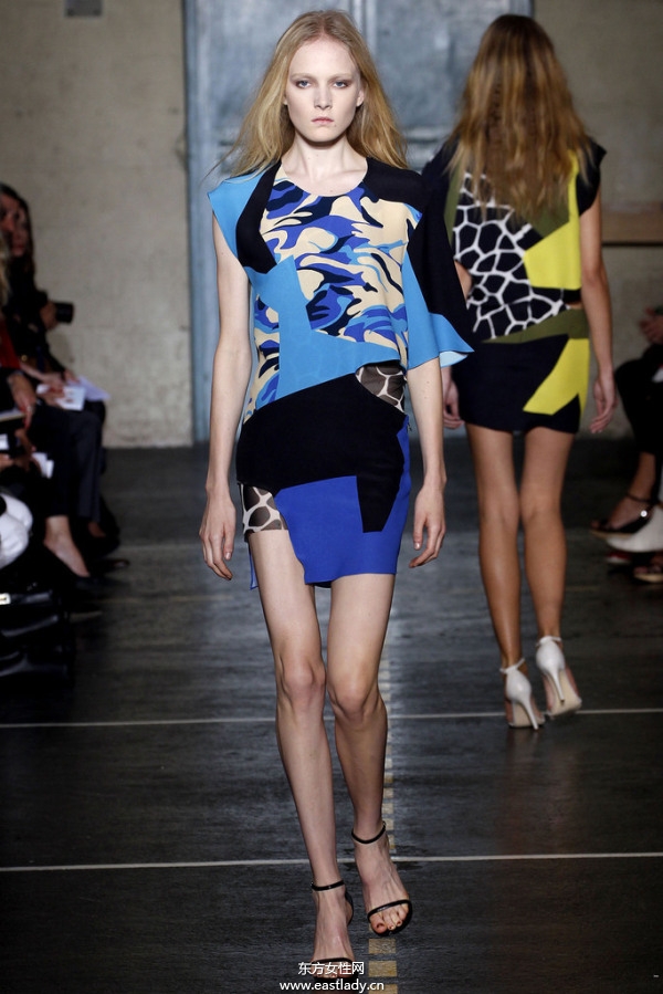 Felipe Oliveira Baptista 2013春夏流行發(fā)布 拼接和撞色為主元素