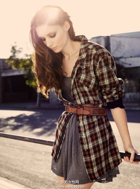 服裝混搭季體會個性和完美感覺